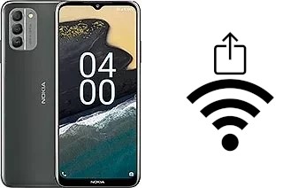 Générer un QR code avec la clé Wifi sur un Nokia G400