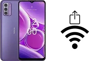 Générer un QR code avec la clé Wifi sur un Nokia G42