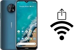 Générer un QR code avec la clé Wifi sur un Nokia G50