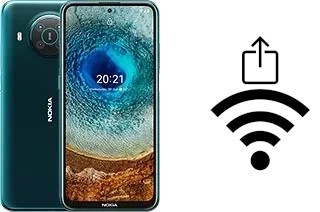 Générer un QR code avec la clé Wifi sur un Nokia X10