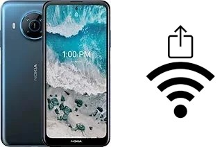 Générer un QR code avec la clé Wifi sur un Nokia X100