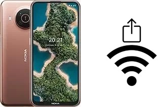 Générer un QR code avec la clé Wifi sur un Nokia X20