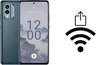 Générer un QR code avec la clé Wifi sur un Nokia X30