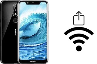 Générer un QR code avec la clé Wifi sur un Nokia 5.1 Plus (Nokia X5)