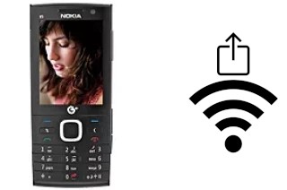 Générer un QR code avec la clé Wifi sur un Nokia X5