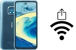 Générer un QR code avec la clé Wifi sur un Nokia XR20