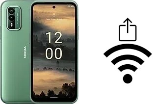 Générer un QR code avec la clé Wifi sur un Nokia XR21