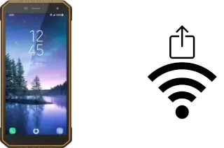 Générer un QR code avec la clé Wifi sur un Nomu S50 Pro