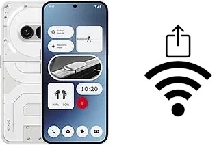 Comment générer un QR code avec le clé de sécurité réseau Wifi sur un Nothing Phone (2a)