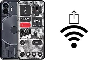 Générer un QR code avec la clé Wifi sur un Nothing Phone (2)