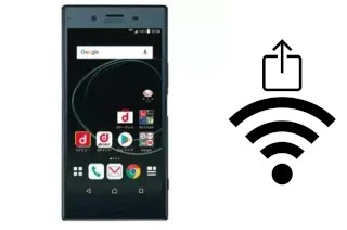 Générer un QR code avec la clé Wifi sur un NTT SO-01K