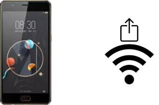 Générer un QR code avec la clé Wifi sur un nubia M2 Lite