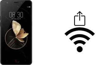 Générer un QR code avec la clé Wifi sur un nubia M2 Play