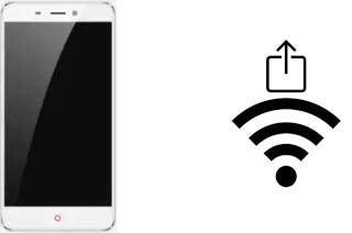 Générer un QR code avec la clé Wifi sur un nubia N1