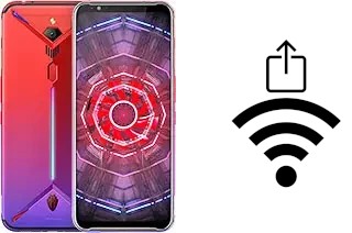 Générer un QR code avec la clé Wifi sur un nubia Red Magic 3