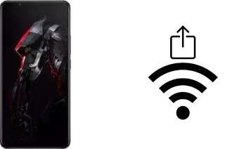 Générer un QR code avec la clé Wifi sur un nubia Red Magic Mars