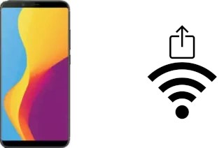 Générer un QR code avec la clé Wifi sur un nubia V18