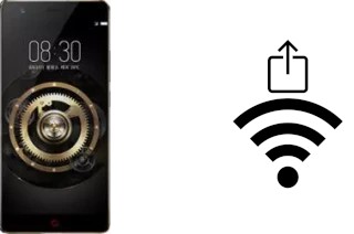 Générer un QR code avec la clé Wifi sur un nubia Z17 Lite