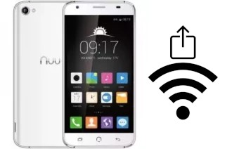 Générer un QR code avec la clé Wifi sur un NUU-mobile Nuu mobile X4