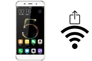 Générer un QR code avec la clé Wifi sur un NUU-mobile NUU NU5