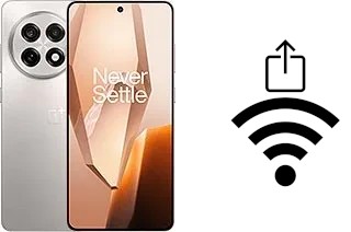 Générer un QR code avec la clé Wifi sur un OnePlus 13R