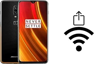 Générer un QR code avec la clé Wifi sur un OnePlus 6T McLaren