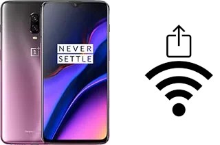 Générer un QR code avec la clé Wifi sur un OnePlus 6T