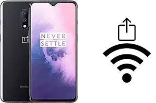 Générer un QR code avec la clé Wifi sur un OnePlus 7