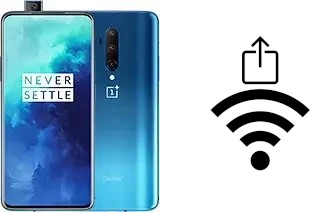 Générer un QR code avec la clé Wifi sur un OnePlus 7T Pro