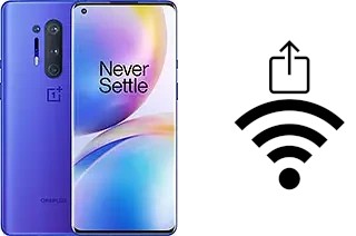 Générer un QR code avec la clé Wifi sur un OnePlus 8 Pro