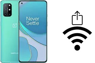 Générer un QR code avec la clé Wifi sur un OnePlus 8T