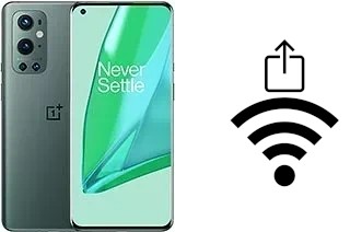 Générer un QR code avec la clé Wifi sur un OnePlus 9 Pro