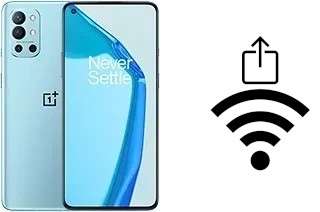 Générer un QR code avec la clé Wifi sur un OnePlus 9R