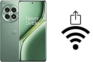 Comment générer un QR code avec le clé de sécurité réseau Wifi sur un OnePlus Ace 3 Pro