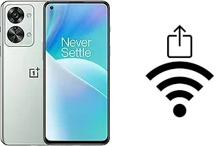 Générer un QR code avec la clé Wifi sur un OnePlus Nord 2T