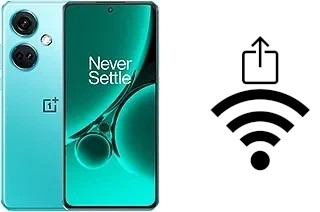 Générer un QR code avec la clé Wifi sur un OnePlus Nord CE3