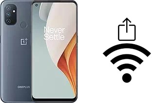 Générer un QR code avec la clé Wifi sur un OnePlus Nord N100