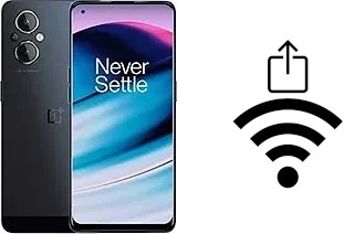 Générer un QR code avec la clé Wifi sur un OnePlus Nord N20 5G