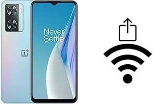 Générer un QR code avec la clé Wifi sur un OnePlus Nord N20 SE