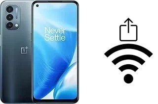 Générer un QR code avec la clé Wifi sur un OnePlus Nord N200 5G