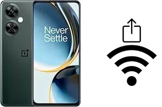 Générer un QR code avec la clé Wifi sur un OnePlus Nord N30