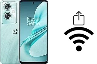 Générer un QR code avec la clé Wifi sur un OnePlus Nord N30 SE