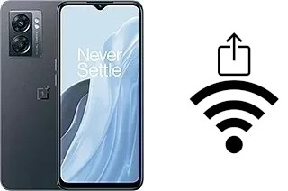 Générer un QR code avec la clé Wifi sur un OnePlus Nord N300