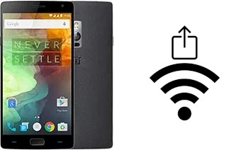 Générer un QR code avec la clé Wifi sur un OnePlus 2