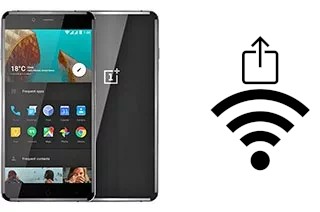 Générer un QR code avec la clé Wifi sur un OnePlus X