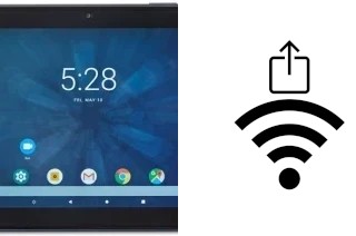 Générer un QR code avec la clé Wifi sur un ONN 10.1