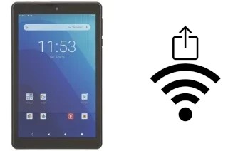 Générer un QR code avec la clé Wifi sur un ONN 8