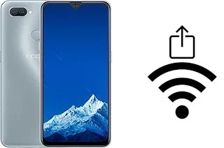 Générer un QR code avec la clé Wifi sur un Oppo A11k