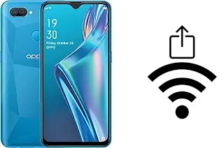 Générer un QR code avec la clé Wifi sur un Oppo A12