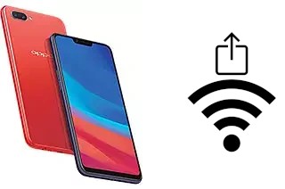 Générer un QR code avec la clé Wifi sur un Oppo A12e